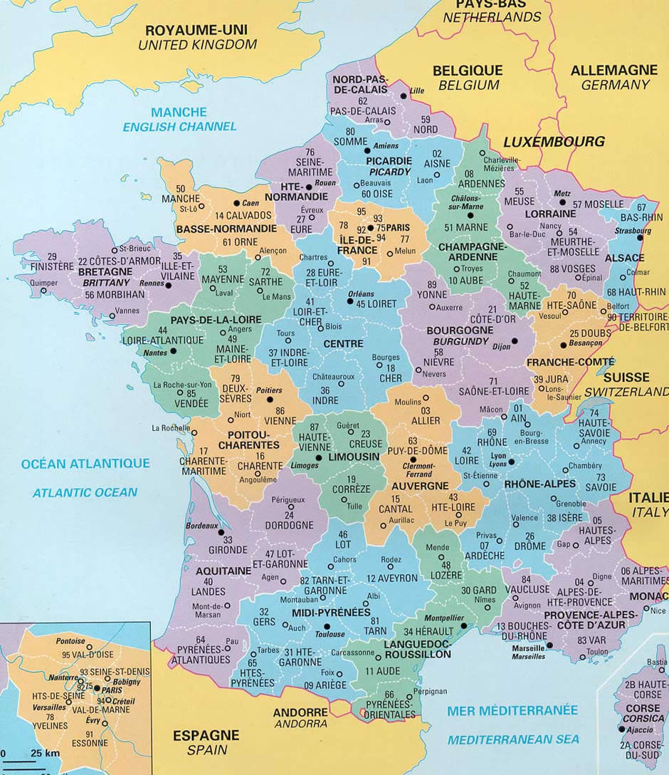 Saint Etienne map